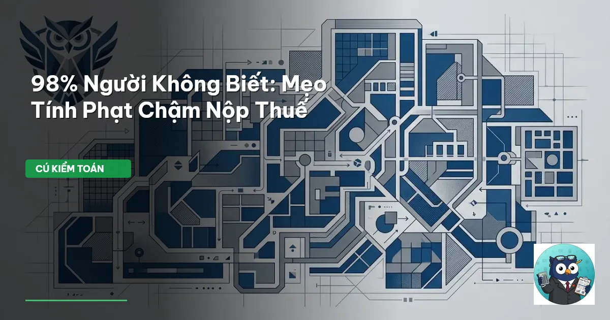 phạt chậm nộp tờ khai