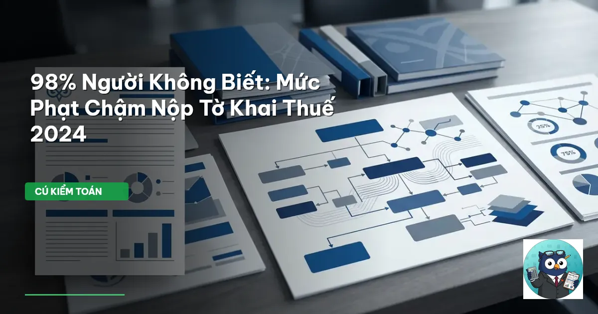 98% Người Không Biết: Mức Phạt Chậm Nộp Tờ Khai Thuế 2024