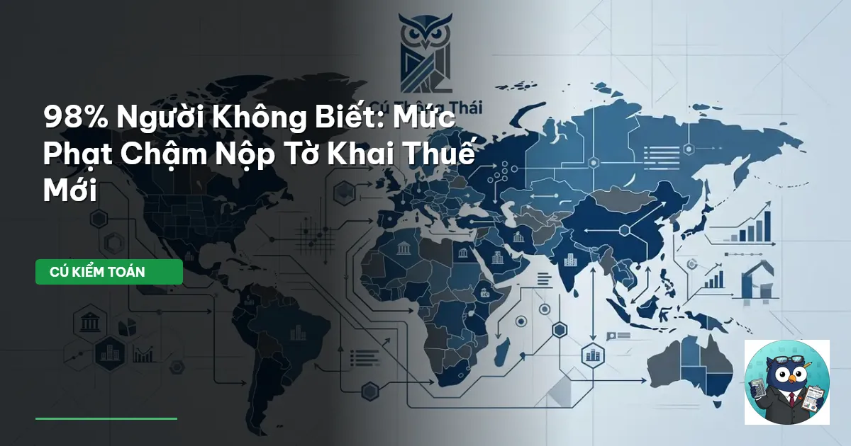 phạt chậm nộp tờ khai