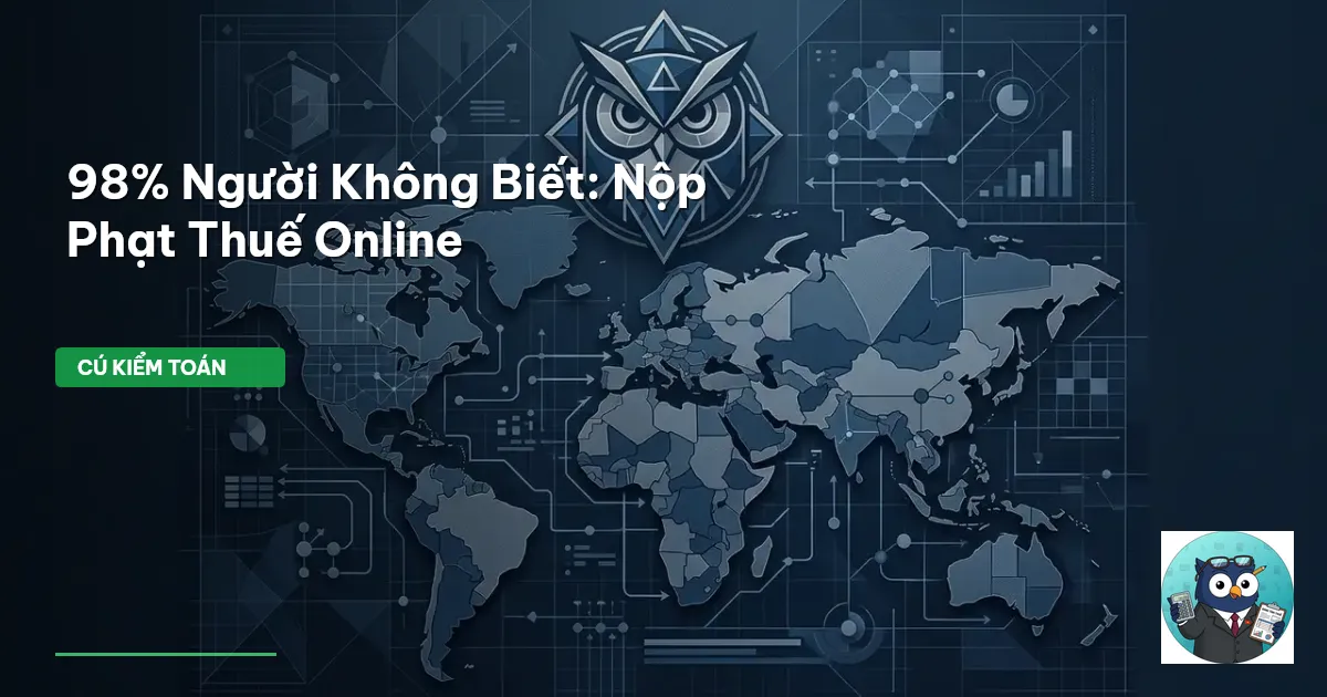 nộp phạt thuế online