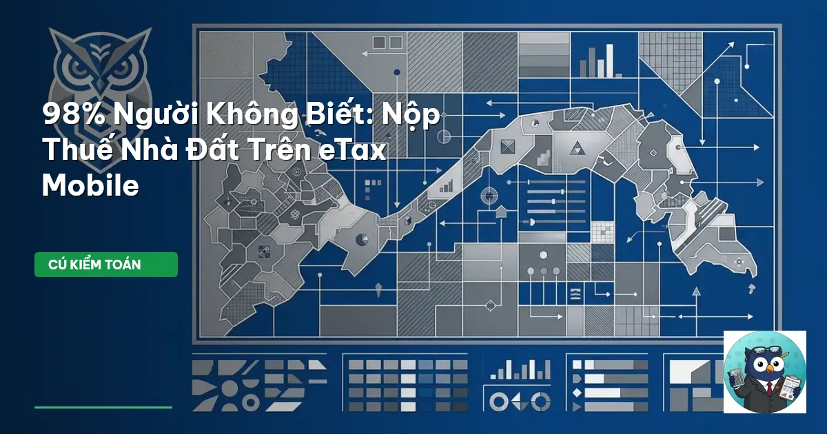 98% Người Không Biết: Nộp Thuế Nhà Đất Trên eTax Mobile