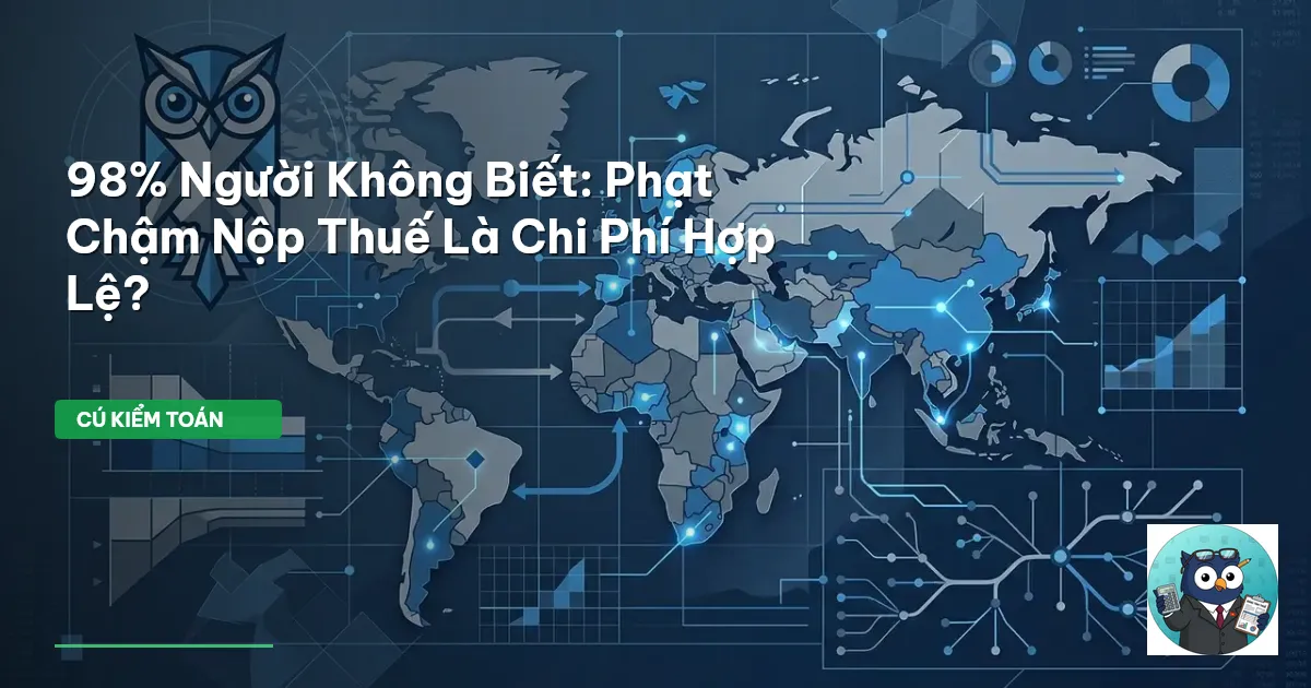 phạt chậm nộp thuế