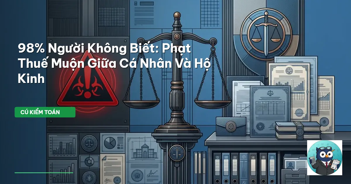 phạt thuế muộn