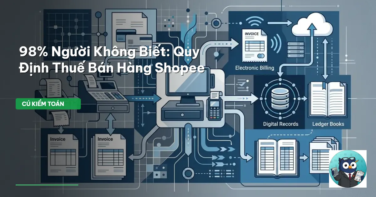 thuế bán hàng shopee
