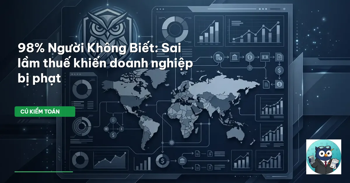 sai lầm báo cáo thuế