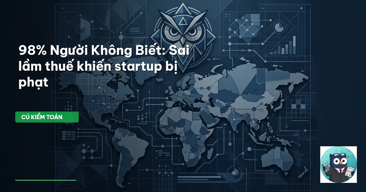 sai lầm thuế startup