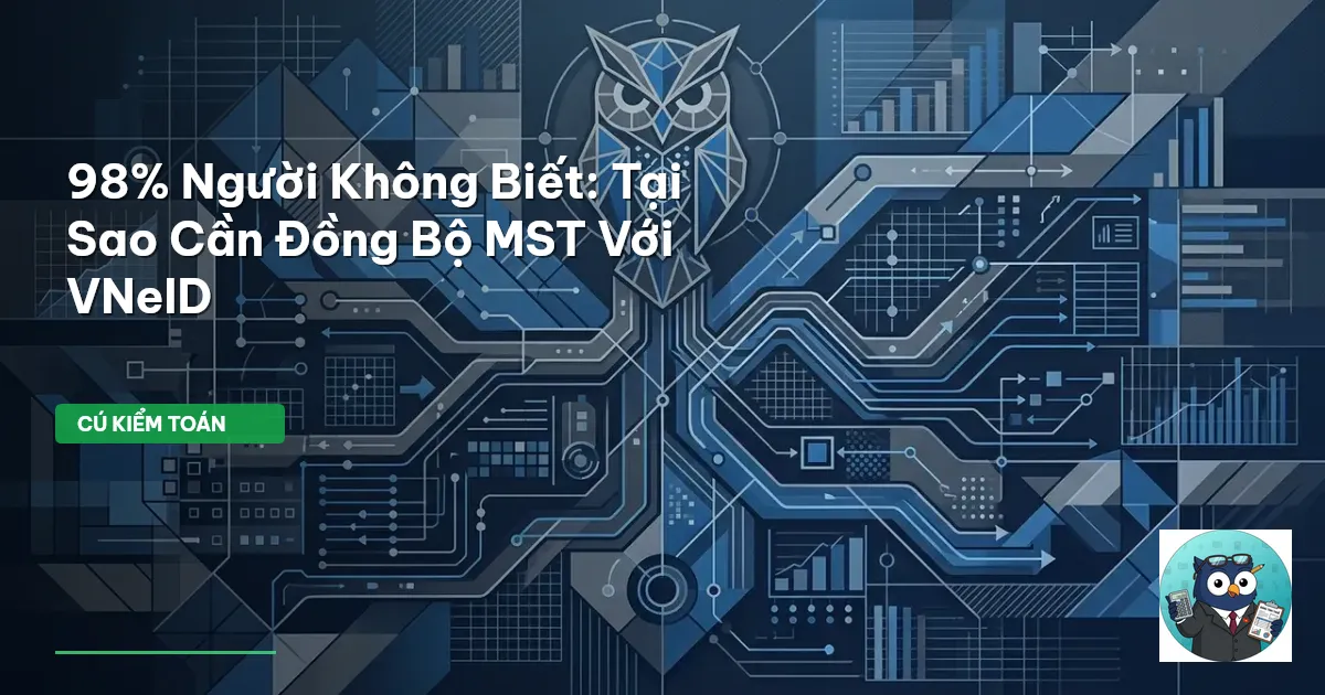 98% Người Không Biết: Tại Sao Cần Đồng Bộ MST Với VNeID