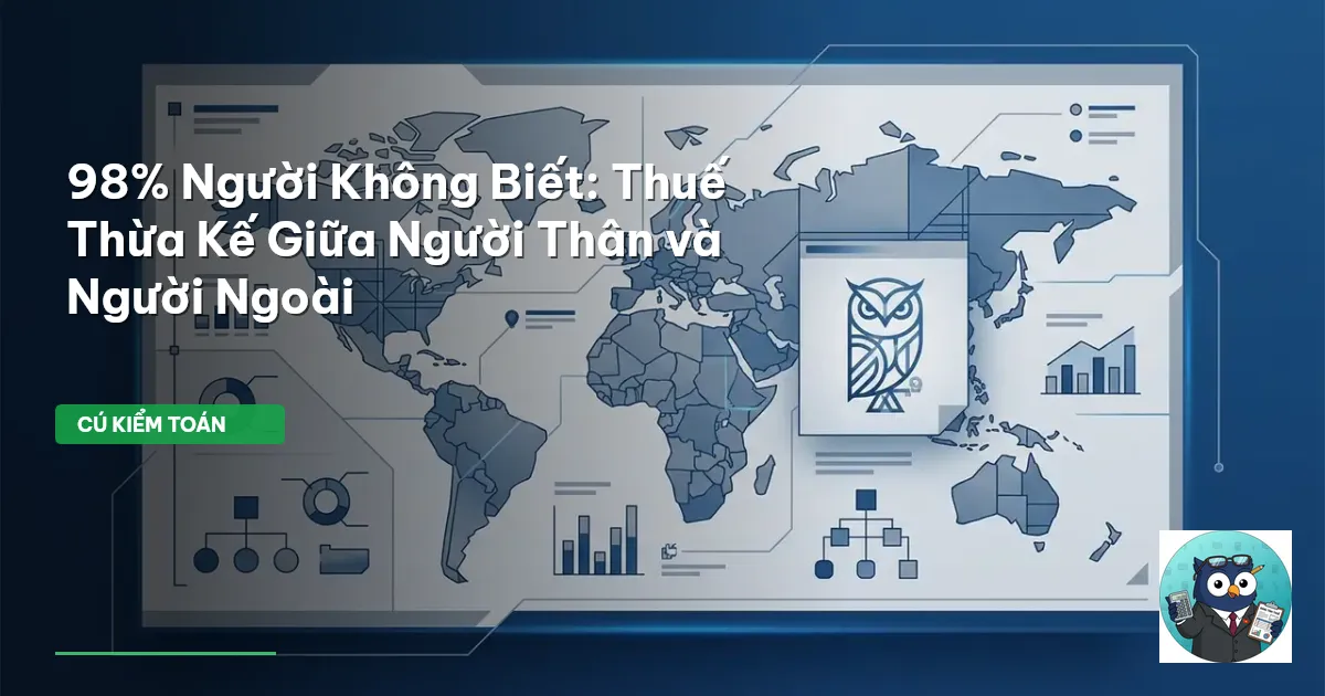 98% Người Không Biết: Thuế Thừa Kế Giữa Người Thân và Người Ngoài