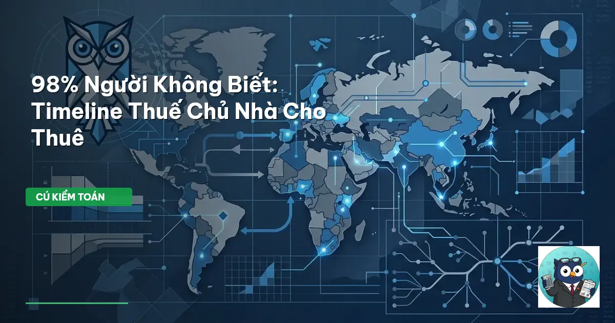 98% Người Không Biết: Timeline Thuế Chủ Nhà Cho Thuê