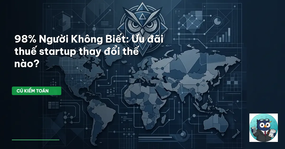 ưu đãi thuế startup Việt Nam