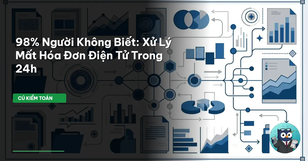 mất hóa đơn điện tử