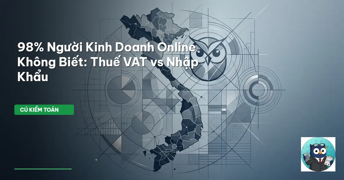 98% Người Kinh Doanh Online Không Biết: Thuế VAT vs Nhập Khẩu