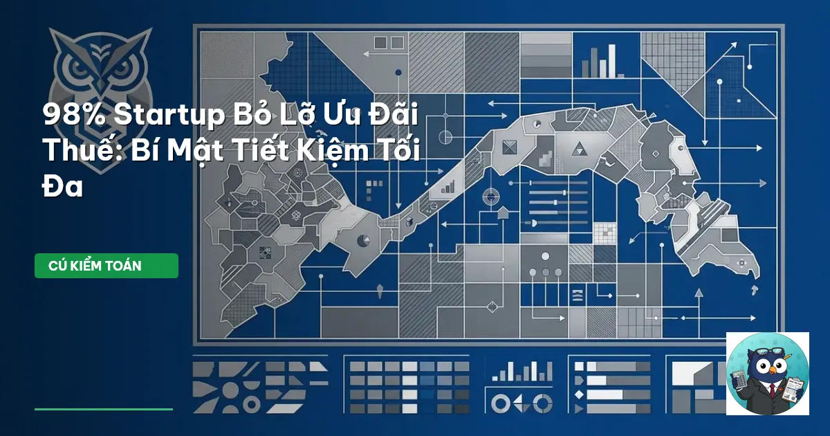 98% Startup Bỏ Lỡ Ưu Đãi Thuế: Bí Mật Tiết Kiệm Tối Đa