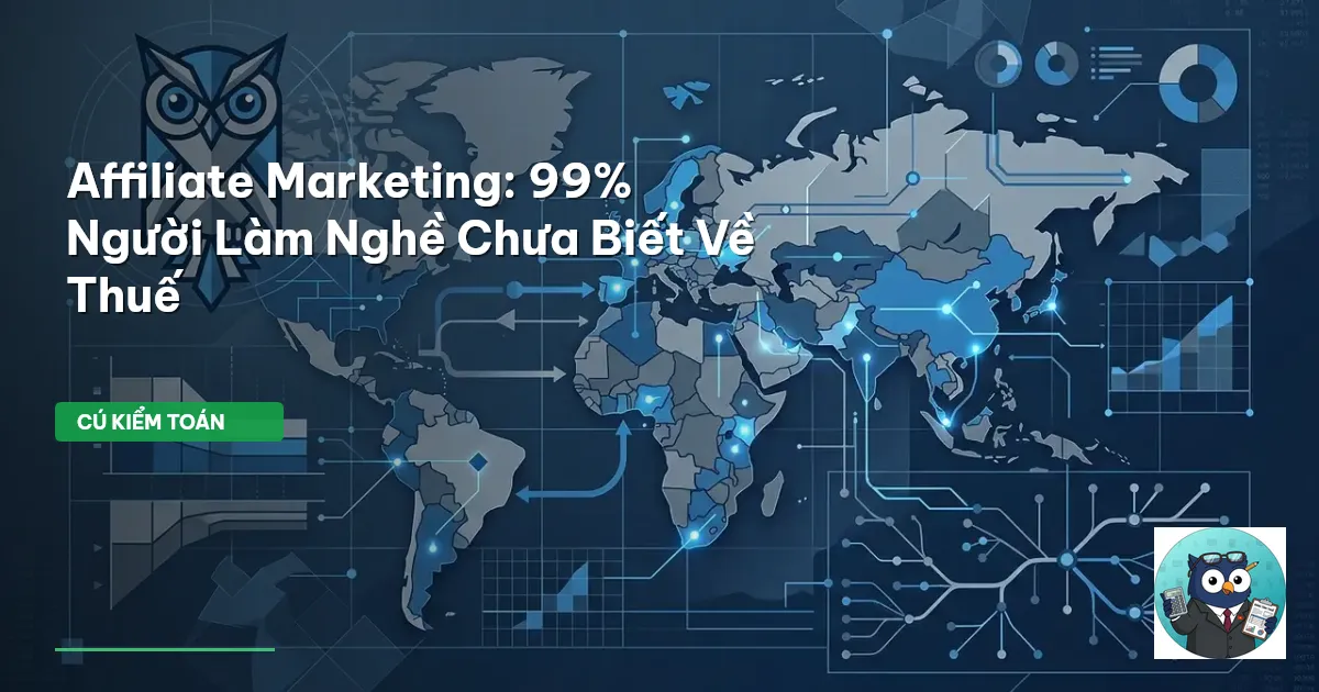 Affiliate Marketing: 99% Người Làm Nghề Chưa Biết Về Thuế