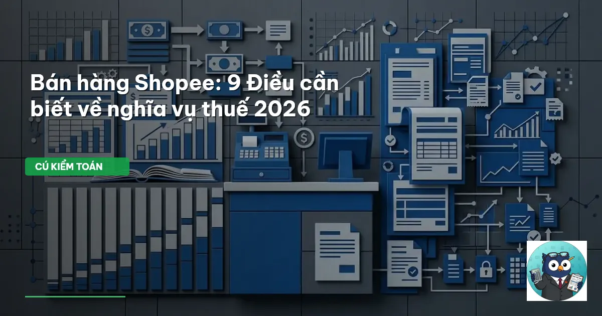 thuế bán hàng shopee