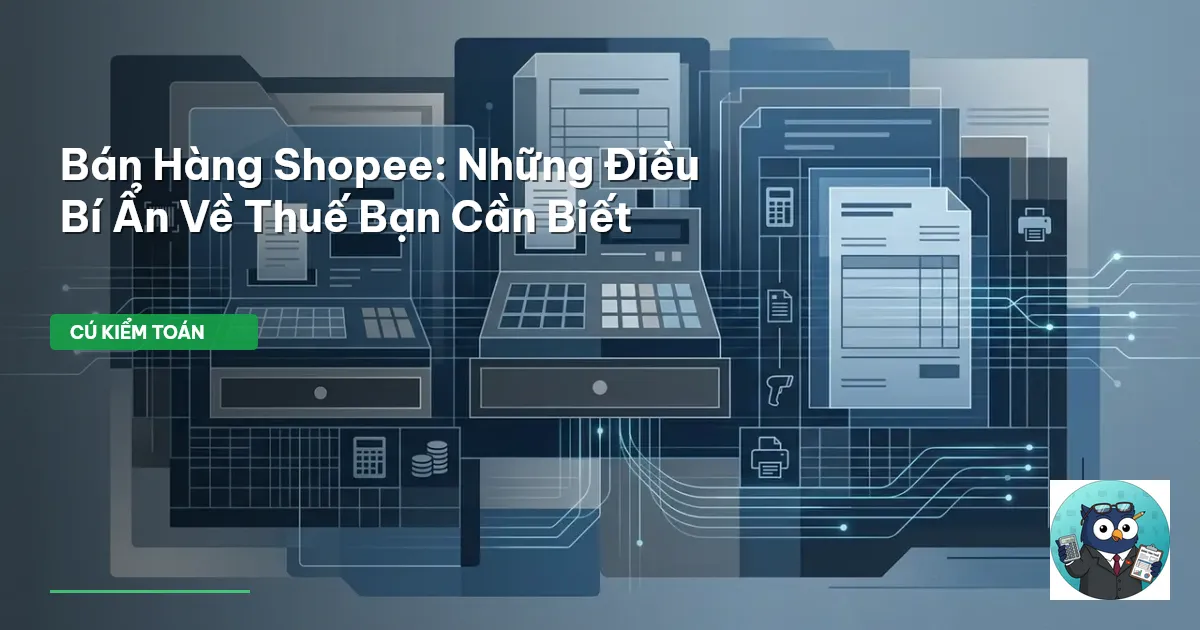 thuế bán hàng shopee
