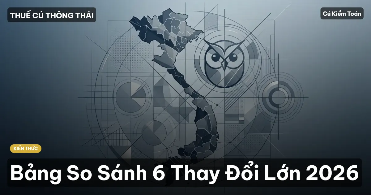 Bảng So Sánh 6 Thay Đổi Lớn 2026