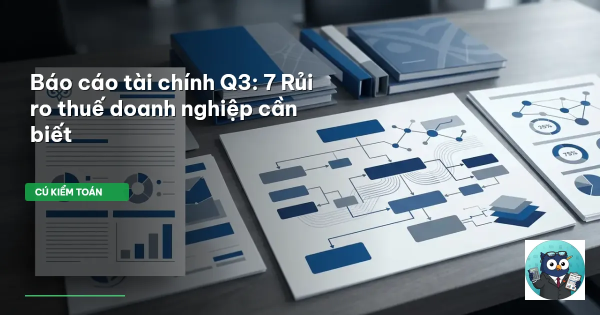 báo cáo tài chính q3