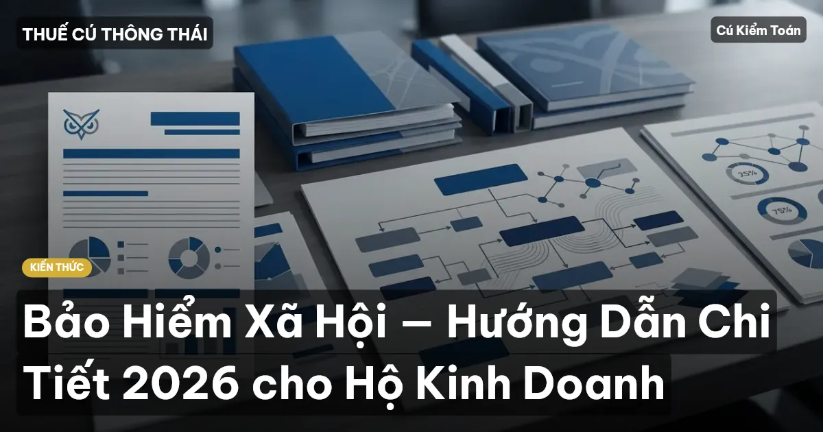 Bảo Hiểm Xã Hội — Hướng Dẫn Chi Tiết 2026 cho Hộ Kinh Doanh