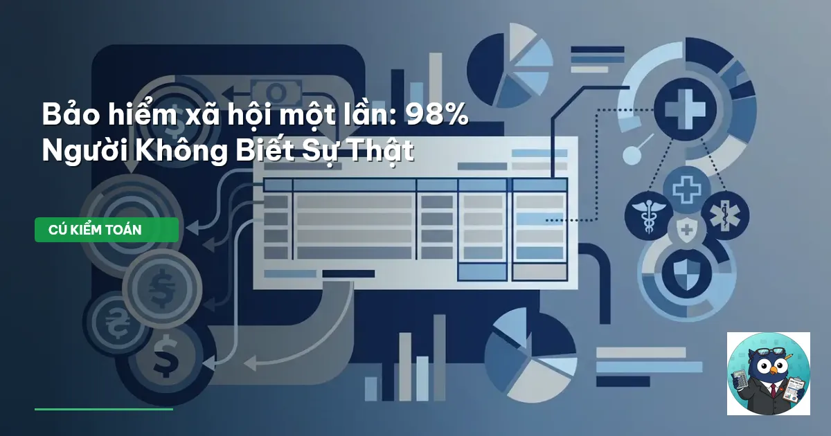 bảo hiểm xã hội một lần