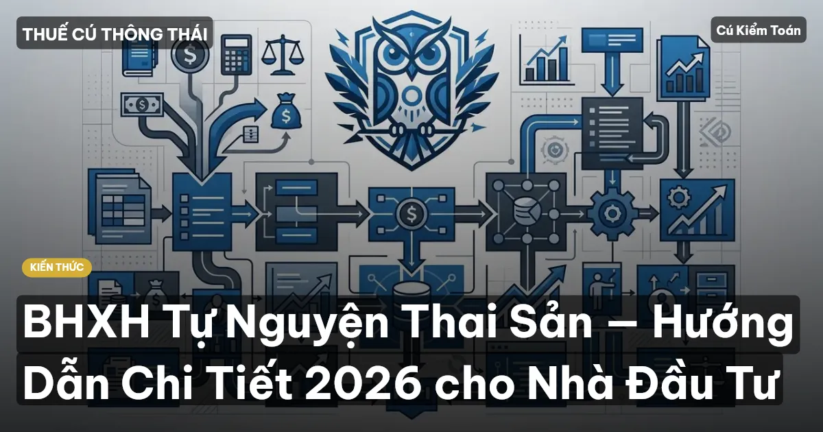 BHXH Tự Nguyện Thai Sản — Hướng Dẫn Chi Tiết 2026 cho Nhà Đầu Tư