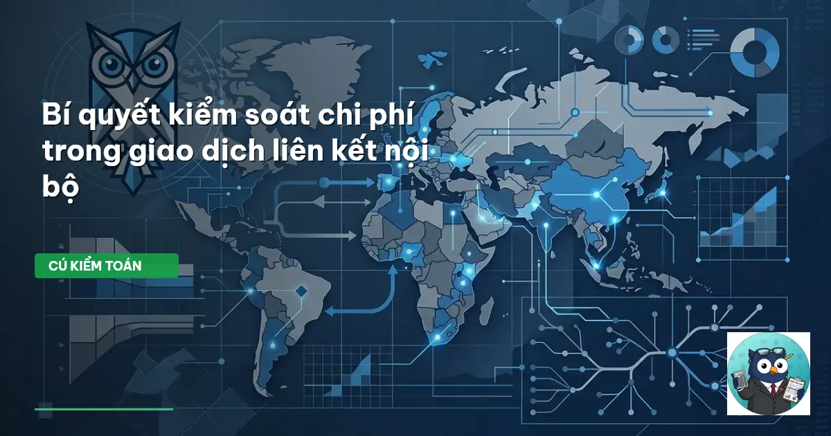 Bí quyết kiểm soát chi phí trong giao dịch liên kết nội bộ