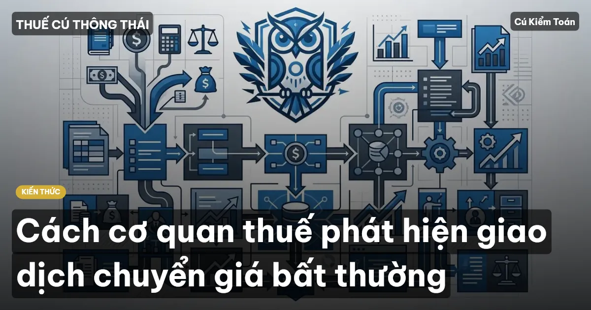 Cách cơ quan thuế phát hiện giao dịch chuyển giá bất thường