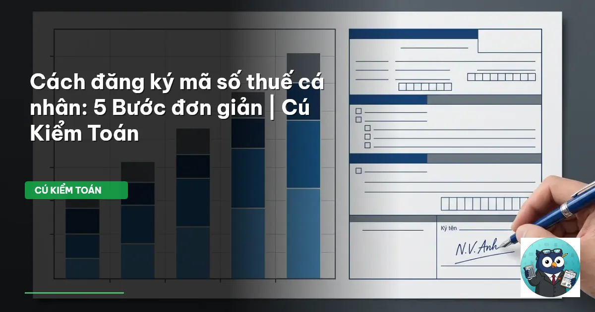 đăng ký mã số thuế cá nhân
