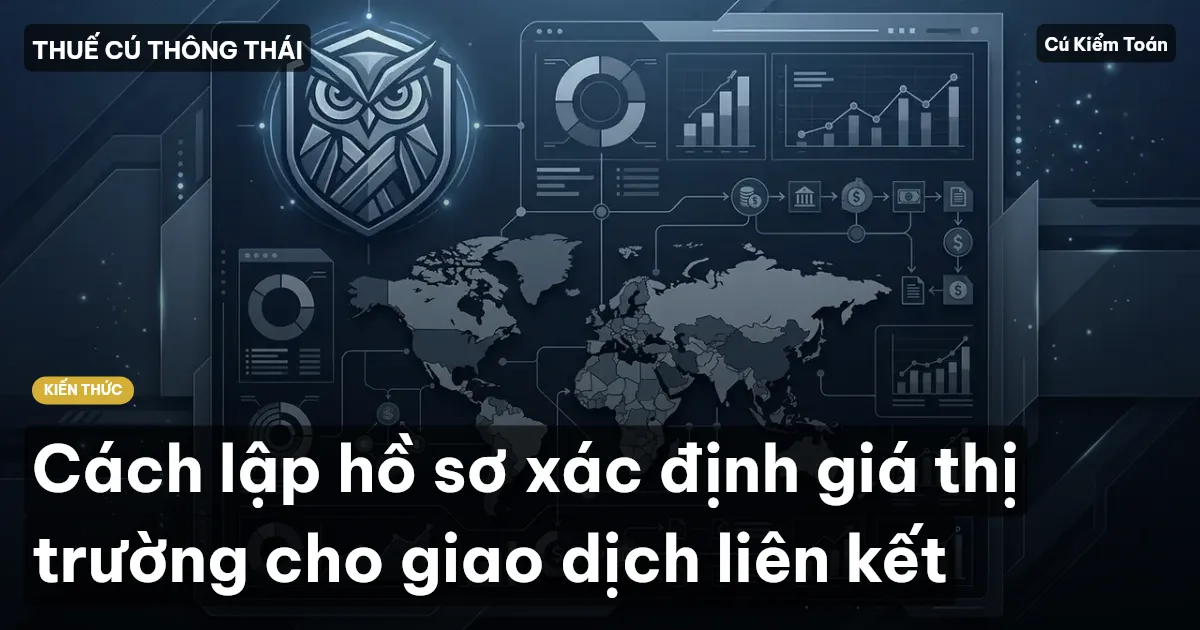 Cách lập hồ sơ xác định giá thị trường cho giao dịch liên kết