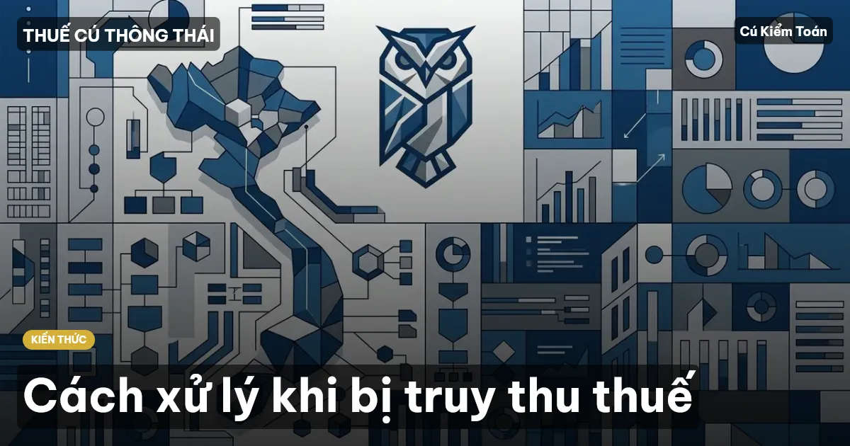 Cách xử lý khi bị truy thu thuế
