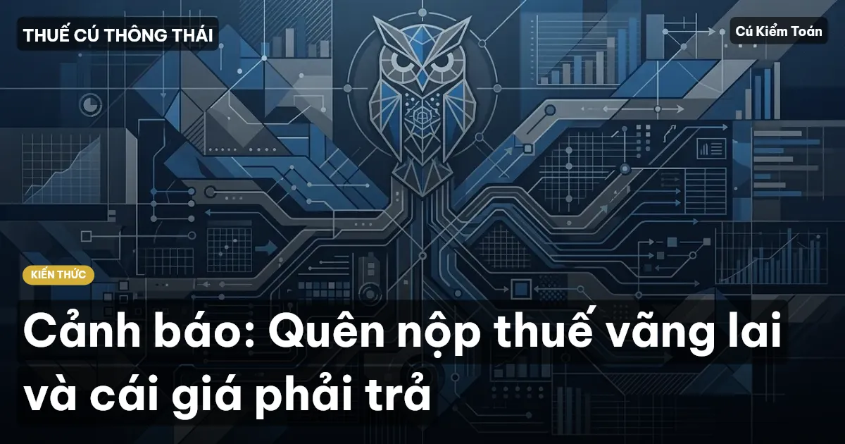 Cảnh báo: Quên nộp thuế vãng lai và cái giá phải trả