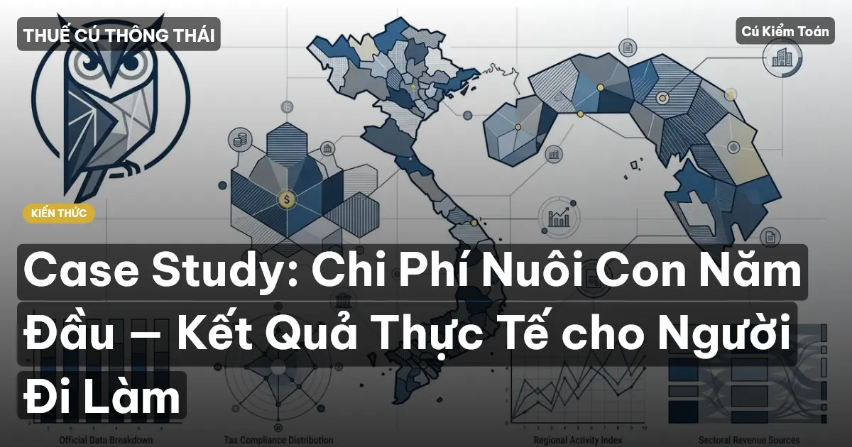 Case Study: Chi Phí Nuôi Con Năm Đầu — Kết Quả Thực Tế cho Người Đi Làm