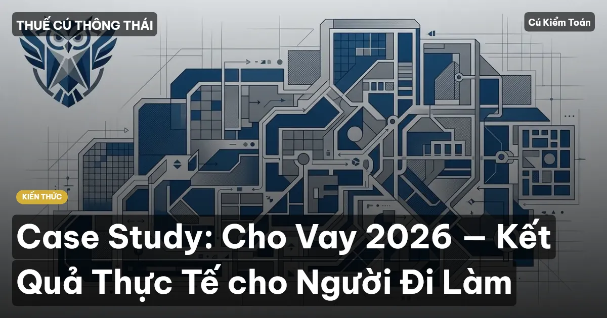 Case Study: Cho Vay 2026 — Kết Quả Thực Tế cho Người Đi Làm