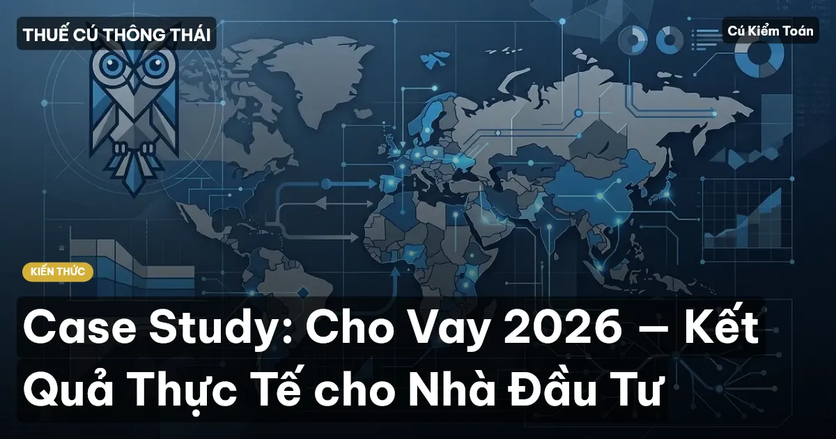 Case Study: Cho Vay 2026 — Kết Quả Thực Tế cho Nhà Đầu Tư