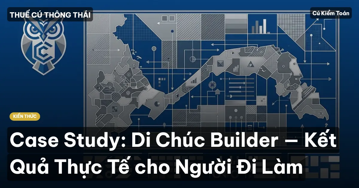 Case Study: Di Chúc Builder — Kết Quả Thực Tế cho Người Đi Làm
