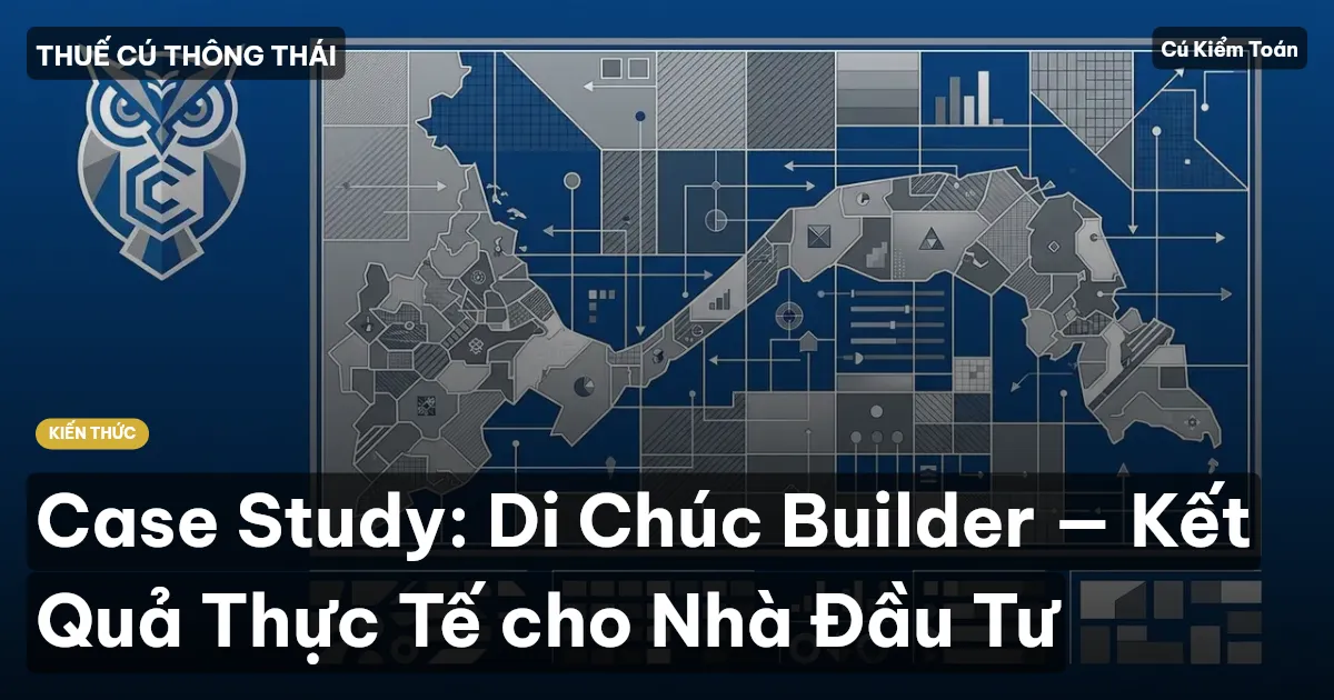Case Study: Di Chúc Builder — Kết Quả Thực Tế cho Nhà Đầu Tư