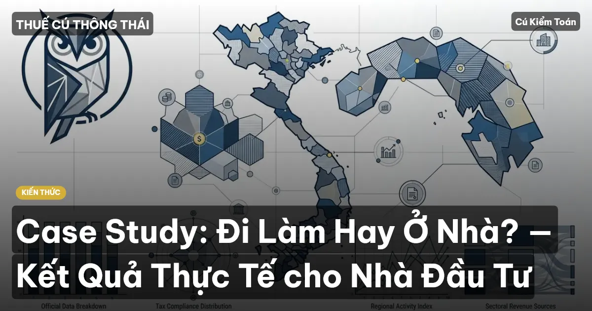 Case Study: Đi Làm Hay Ở Nhà? — Kết Quả Thực Tế cho Nhà Đầu Tư