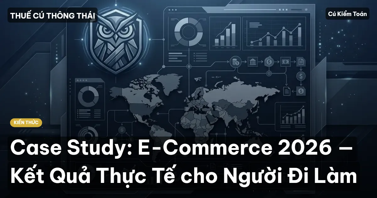 Case Study: E-Commerce 2026 — Kết Quả Thực Tế cho Người Đi Làm