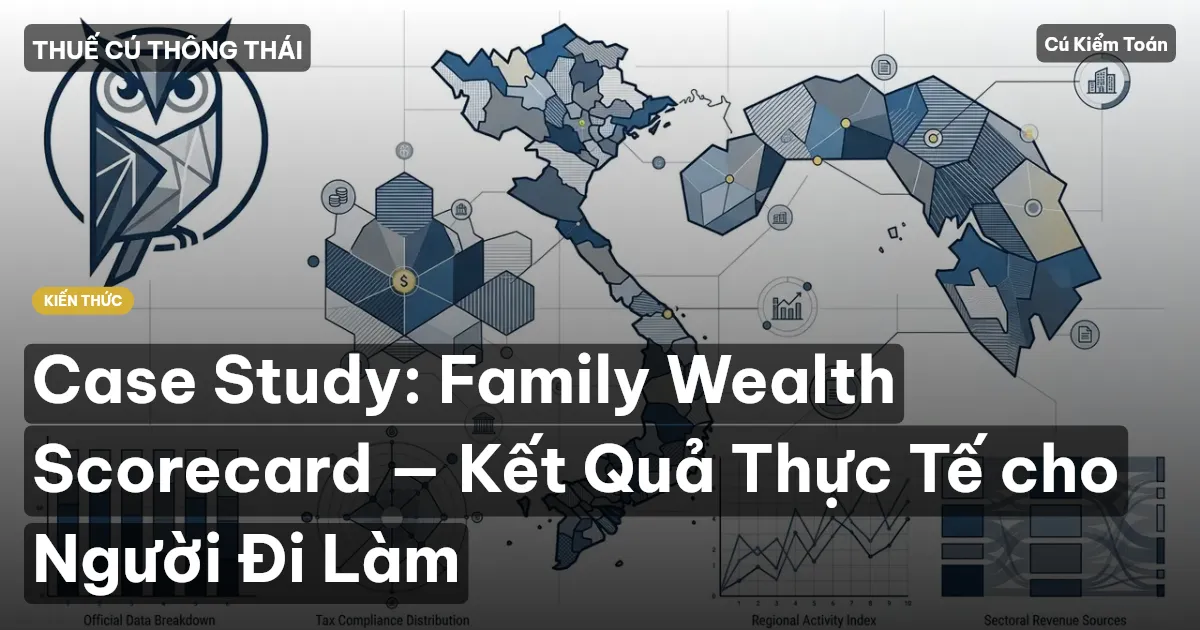 Case Study: Family Wealth Scorecard — Kết Quả Thực Tế cho Người Đi Làm