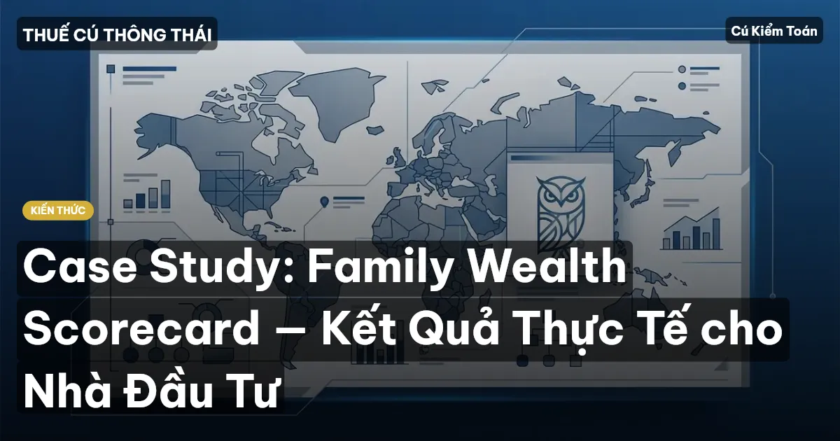 Case Study: Family Wealth Scorecard — Kết Quả Thực Tế cho Nhà Đầu Tư