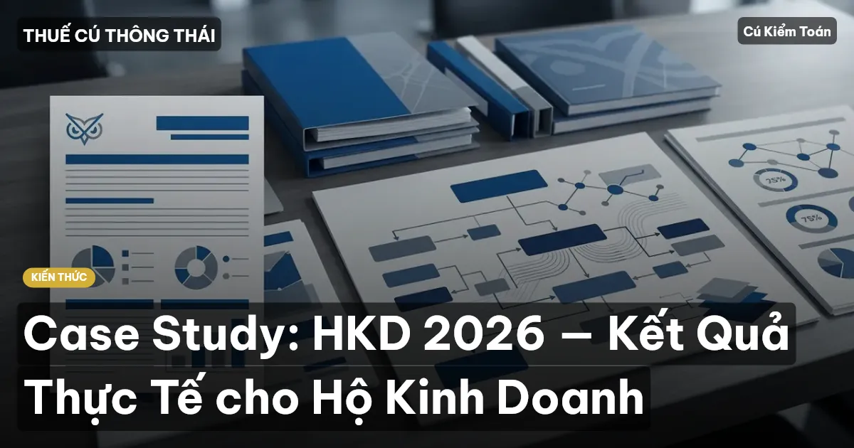 Case Study: HKD 2026 — Kết Quả Thực Tế cho Hộ Kinh Doanh
