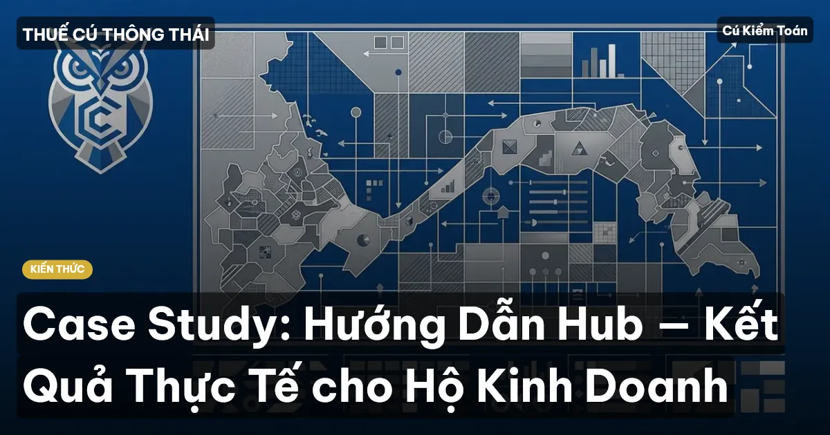Case Study: Hướng Dẫn Hub — Kết Quả Thực Tế cho Hộ Kinh Doanh