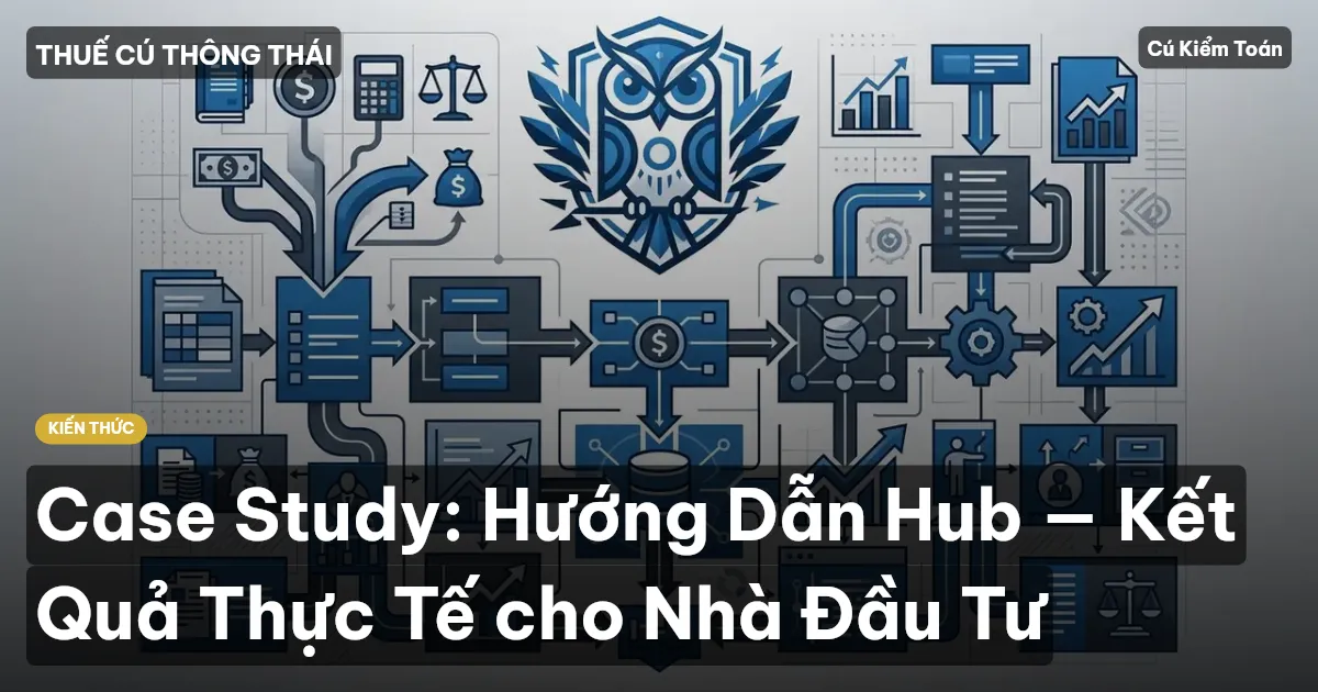 Case Study: Hướng Dẫn Hub — Kết Quả Thực Tế cho Nhà Đầu Tư