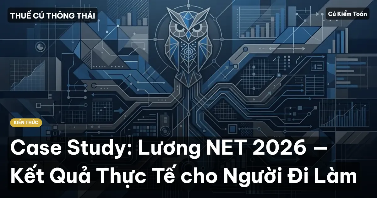Case Study: Lương NET 2026 — Kết Quả Thực Tế cho Người Đi Làm