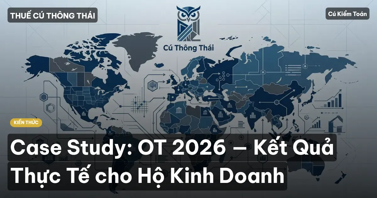 Case Study: OT 2026 — Kết Quả Thực Tế cho Hộ Kinh Doanh