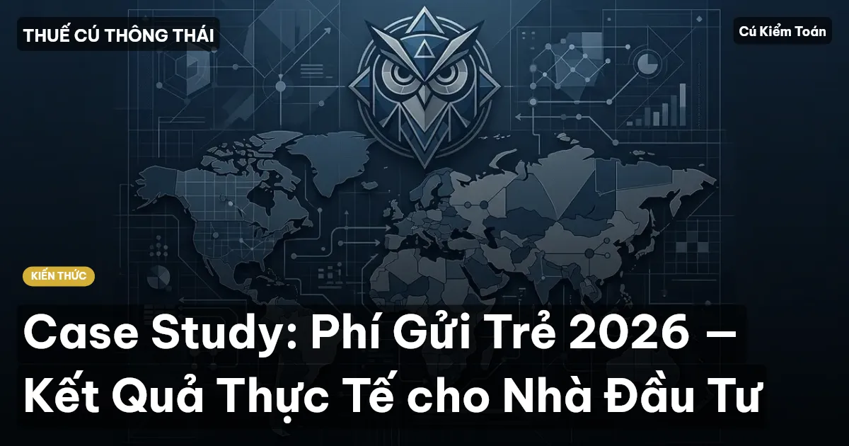 Case Study: Phí Gửi Trẻ 2026 — Kết Quả Thực Tế cho Nhà Đầu Tư