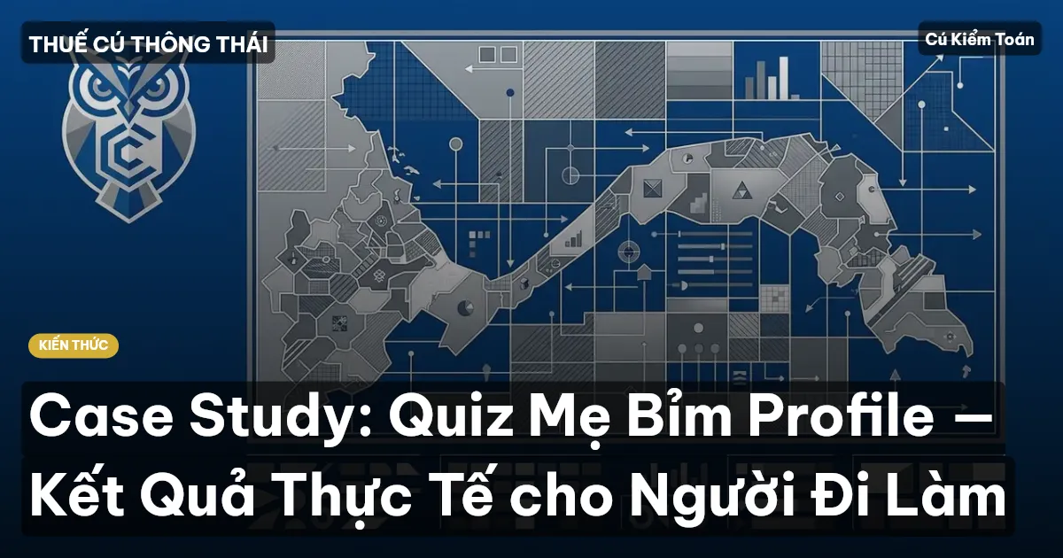 Case Study: Quiz Mẹ Bỉm Profile — Kết Quả Thực Tế cho Người Đi Làm