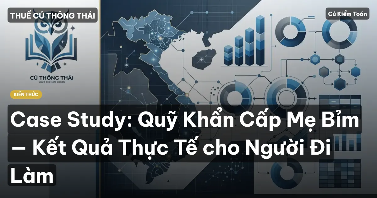 Case Study: Quỹ Khẩn Cấp Mẹ Bỉm — Kết Quả Thực Tế cho Người Đi Làm