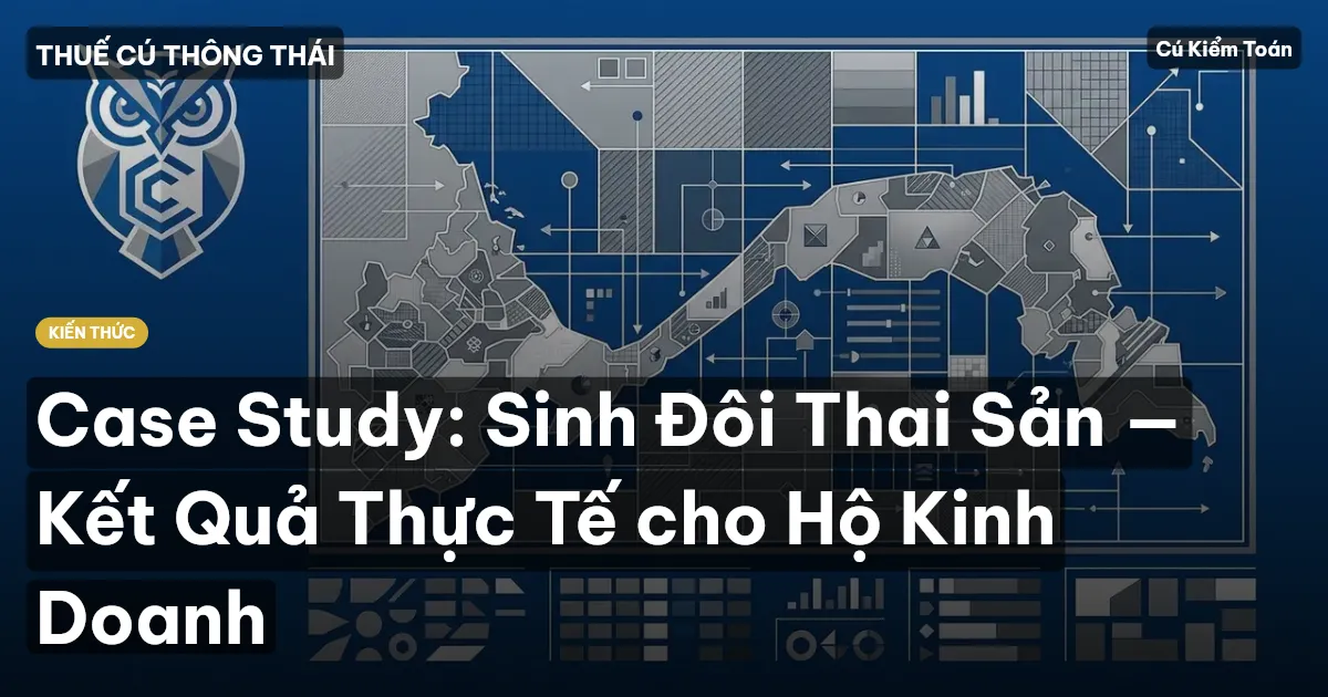 Case Study: Sinh Đôi Thai Sản — Kết Quả Thực Tế cho Hộ Kinh Doanh
