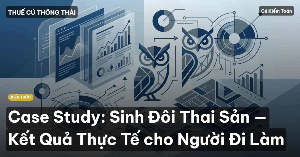 Case Study: Sinh Đôi Thai Sản — Kết Quả Thực Tế cho Người Đi Làm